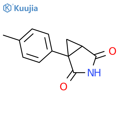 3-Azabicyclo[3.1.0]hexane-2,4-dione,1-(4-methylphenyl)- structure