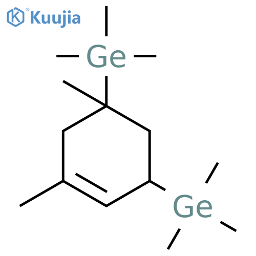 Germane, (1,5-dimethyl-4-cyclohexene-1,3-diyl)bis[trimethyl- structure