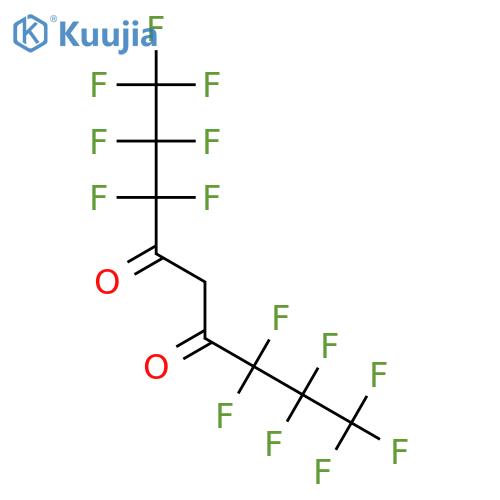 1,1,1,2,2,3,3,7,7,8,8,9,9,9-Tetradecafluorononane-4,6-dione structure
