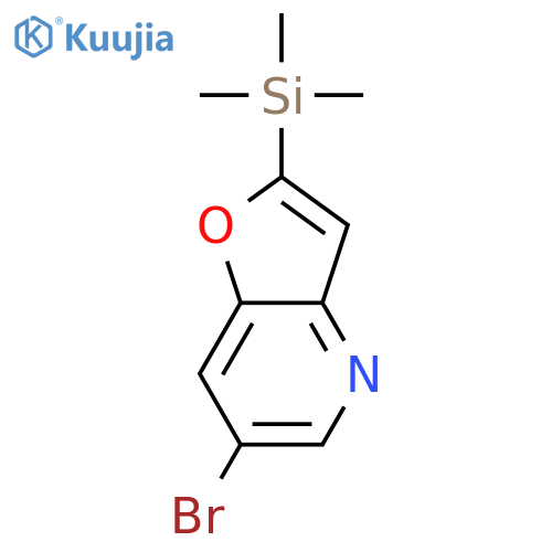 6-Bromo-2-(trimethylsilyl)furo3,2-bpyridine structure