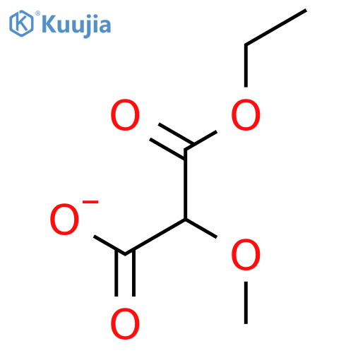 3-ethoxy-2-methoxy-3-oxopropanoic acid structure
