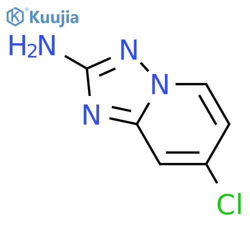 7-Chloro-[1,2,4]triazolo[1,5-a]pyridin-2-amine structure