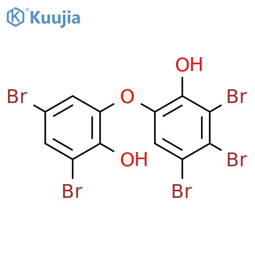 2-(3',5'-dibromo-2'-hydroxyphenoxy)-4,5,6-tribromophenol structure