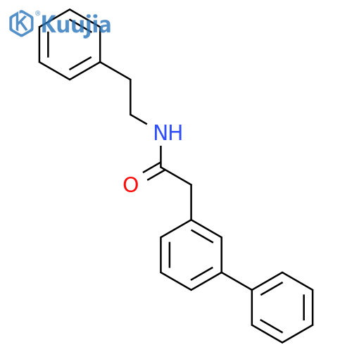 [1,1'-Biphenyl]-3-acetamide,N-(2-phenylethyl)- structure