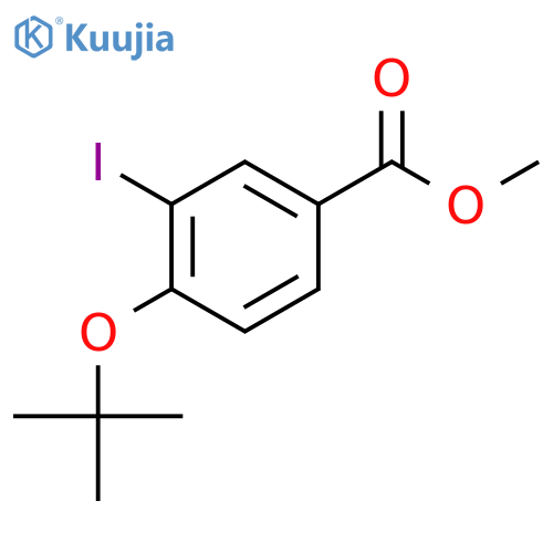 Methyl 4-(tert-butoxy)-3-iodobenzoate structure