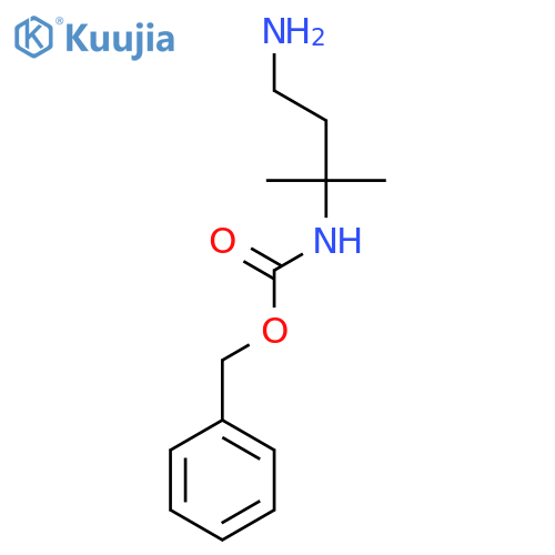 3-N-Cbz-3-methylbutane-1,3-diamine structure