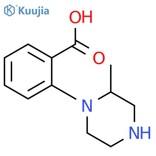 2-(2-methyl-1-piperazinyl)Benzoic acid structure