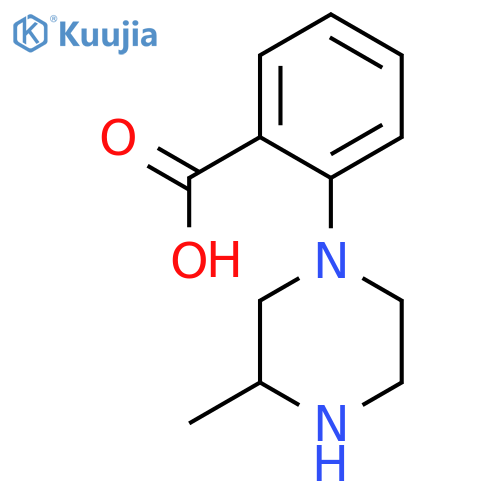 1-(2-Carboxyphenyl)-3-methyl piperazine structure