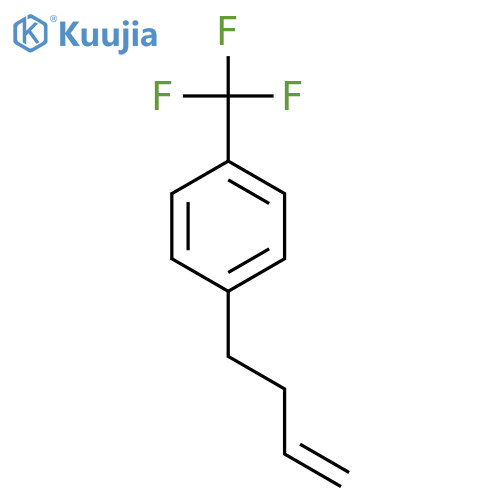 1-but-3-enyl-4-(trifluoromethyl)benzene structure
