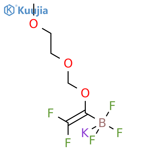 [2-(difluoromethylene)-1,1,1-trifluoro-3,5,8-trioxa-1λ5-boranon-1-yl]potassium structure