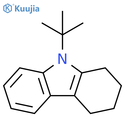 1H-Carbazole, 9-(1,1-dimethylethyl)-2,3,4,9-tetrahydro- structure