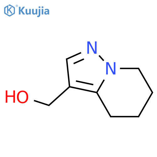 {4H,5H,6H,7H-pyrazolo1,5-apyridin-3-yl}methanol structure