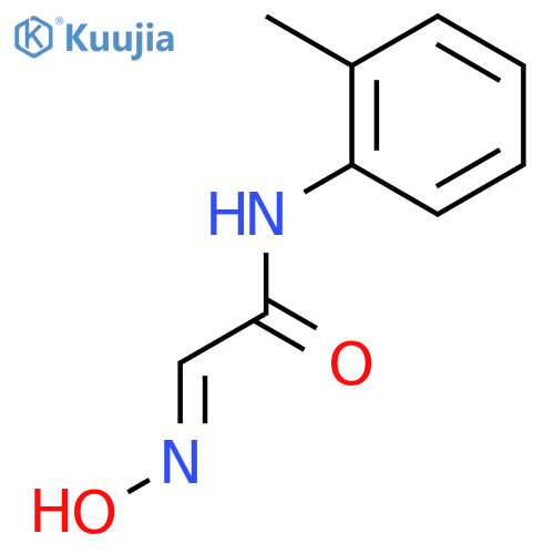 (2E)-2-(Hydroxyimino)-N-(2-methylphenyl)acetamide structure