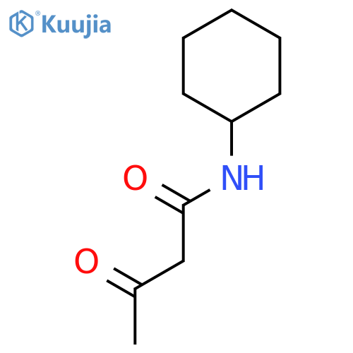 N-Cyclohexylacetoacetamide structure