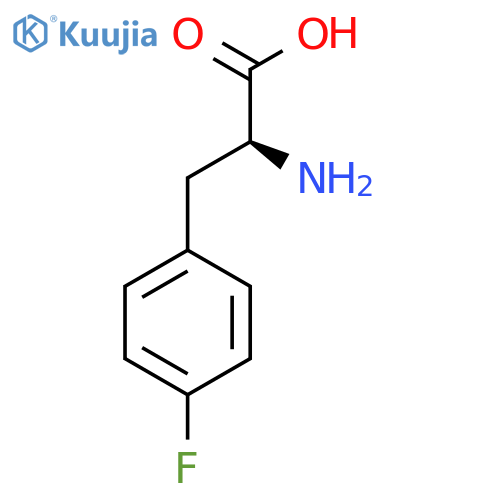 p-Fluoro-L-phenylalanine structure