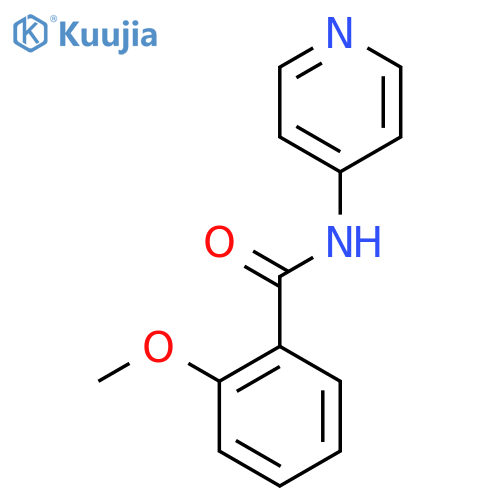 Benzamide, 2-methoxy-N-4-pyridinyl- structure