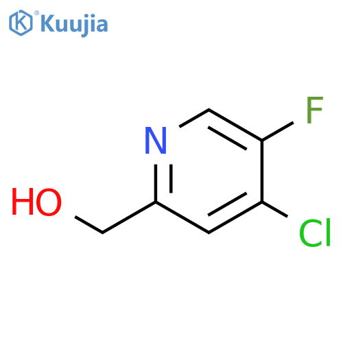 (4-Chloro-5-fluoropyridin-2-yl)methanol structure