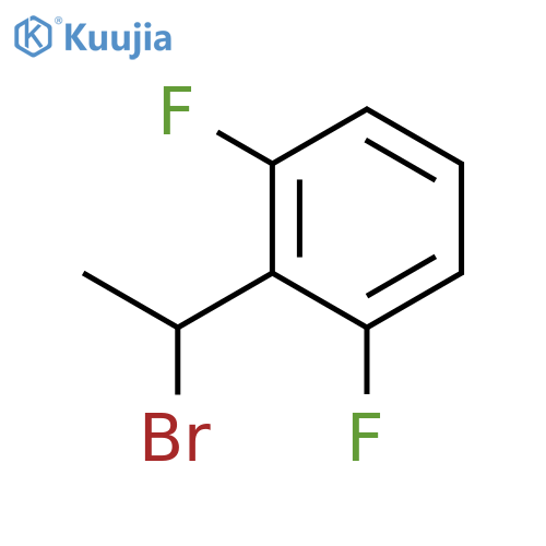 2-(1-Bromoethyl)-1,3-difluorobenzene structure