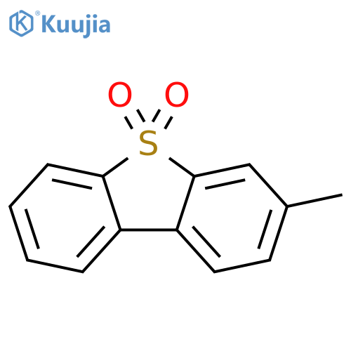 Dibenzothiophene, 3-methyl-, 5,5-dioxide structure