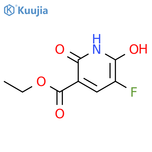 ethyl 5-fluoro-2,6-dihydroxypyridine-3-carboxylate structure
