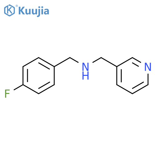 (4-Fluorobenzyl)-pyridin-3-ylmethyl-amine structure