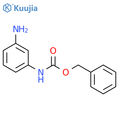 Benzyl N-(3-Aminophenyl)carbamate structure