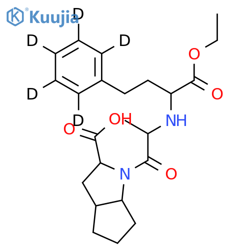 Ramipril-d5 structure