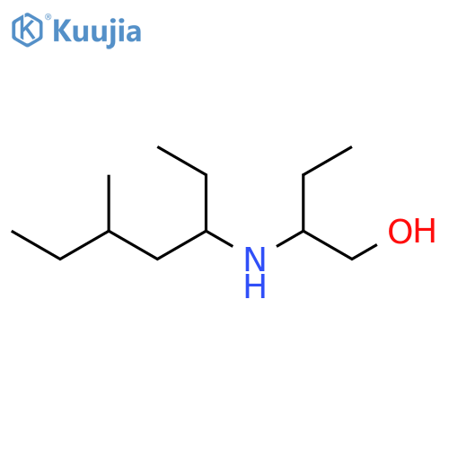 2-(5-methylheptan-3-yl)aminobutan-1-ol structure