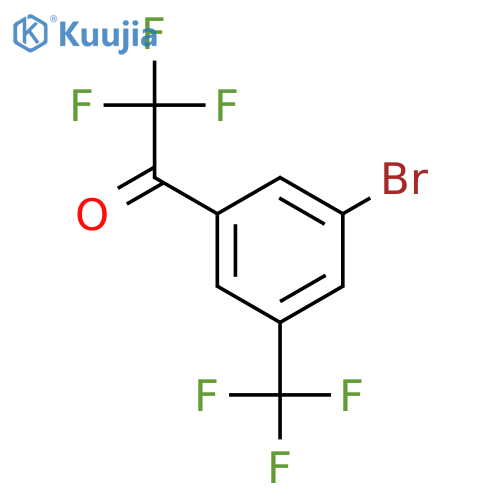 3'-Bromo-2,2,2-trifluoro-5'-(trifluoromethyl)acetophenone structure