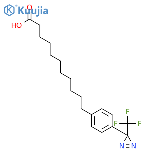 4-3-(Trifluoromethyl)-3H-diazirin-3-ylbenzeneundecanoic Acid structure