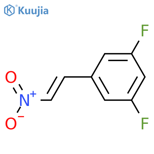 1,3-difluoro-5-(2-nitroethenyl)benzene structure