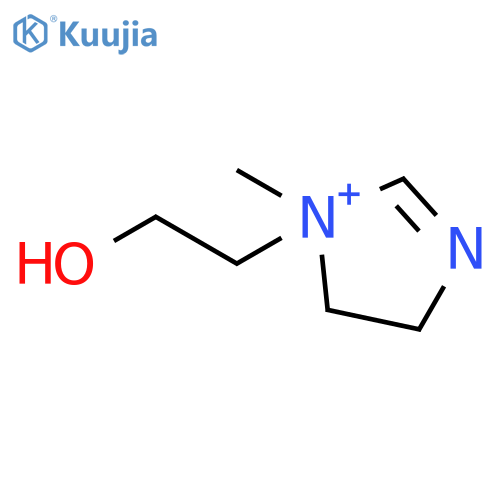 2-(1-methyl-4,5-dihydroimidazol-1-ium-1-yl)ethanol structure
