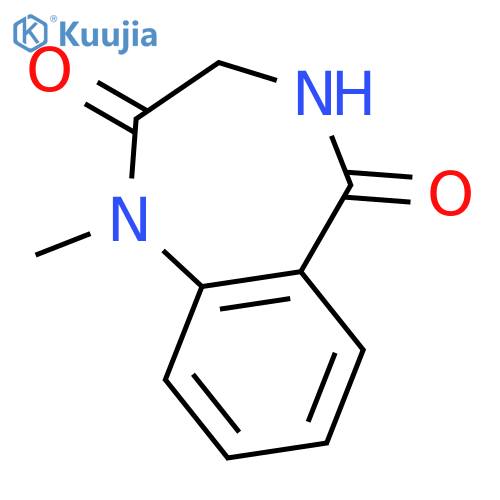 1-Methyl-3,4-dihydro-1H-1,4-benzodiazepine-2,5-dione structure
