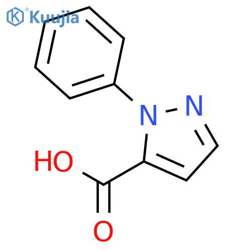 1-Phenyl-1H-pyrazole-5-carboxylic acid structure