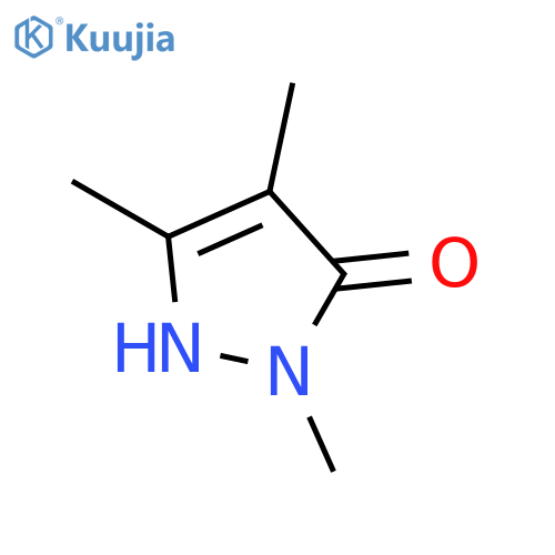 2,4,5-trimethyl-1H-pyrazol-3-one structure