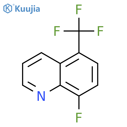 8-Fluoro-5-(trifluoromethyl)quinoline structure