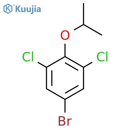 5-Bromo-1,3-dichloro-2-isopropoxybenzene structure