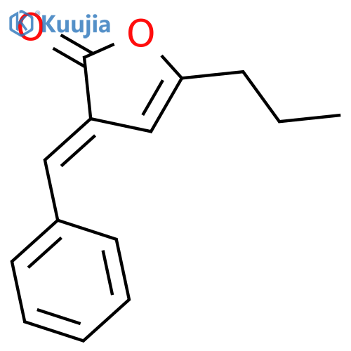 2(3H)-Furanone, 3-(phenylmethylene)-5-propyl- structure