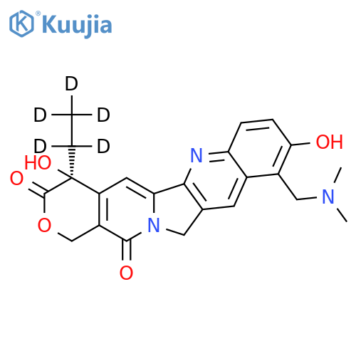 Topotecan-d5 structure