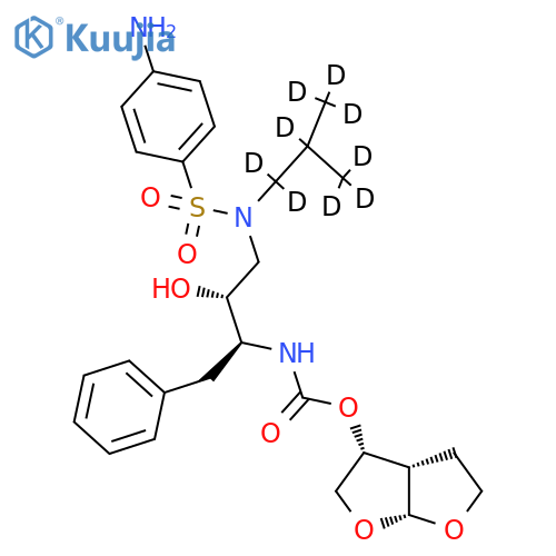 Darunavir-d9 structure