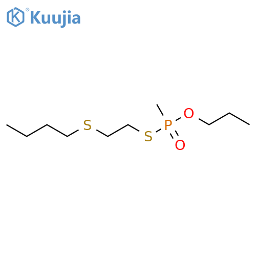 1-[2-[methyl(propoxy)phosphoryl]sulfanylethylsulfanyl]butane structure