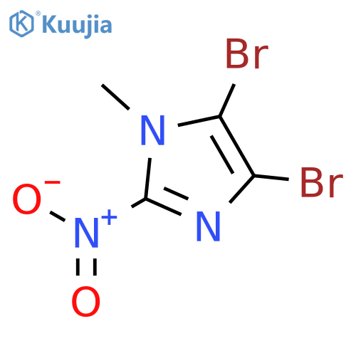 4,5-Dibromo-1-methyl-2-nitro-1h-imidazole structure