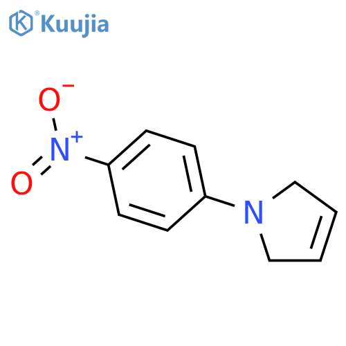 1H-Pyrrole, 2,5-dihydro-1-(4-nitrophenyl)- structure