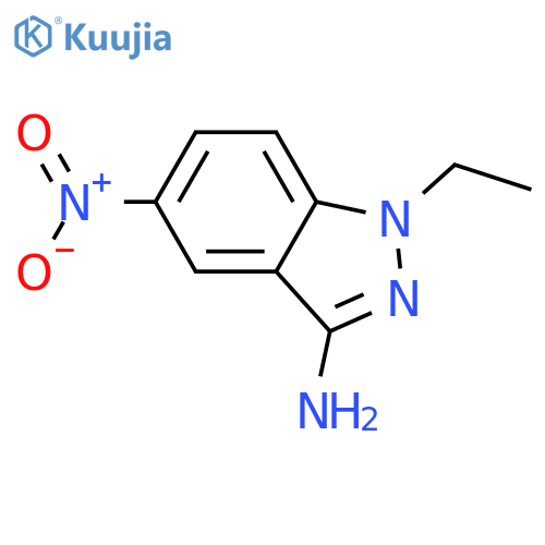 1-Ethyl-5-nitro-1H-indazol-3-amine structure