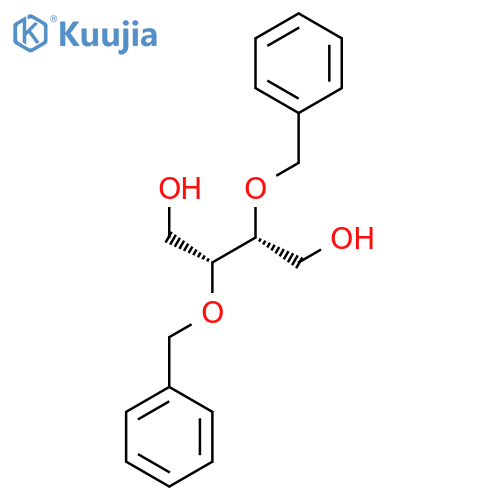 (2R,3R)-2,3-Bis(benzyloxy)-1,4-butanediol structure