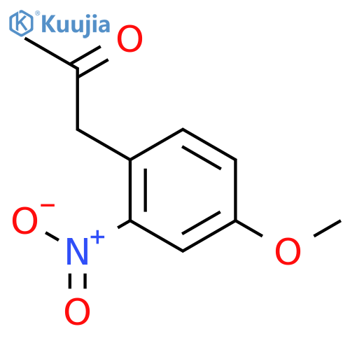 1-(4-Methoxy-2-nitrophenyl)propan-2-one structure