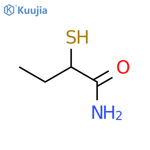 Butanamide, 2-mercapto- structure
