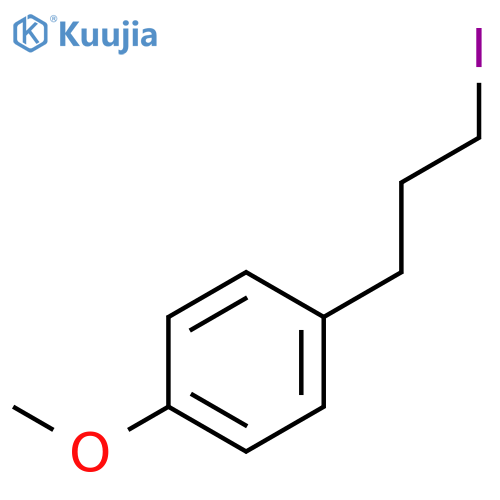 Benzene, 1-(3-iodopropyl)-4-methoxy- structure