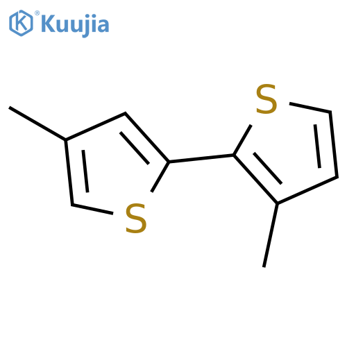 2,2'-Bithiophene, 3,4'-dimethyl- structure