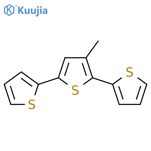 3'-Methyl-2,2':5',2''-terthiophene structure